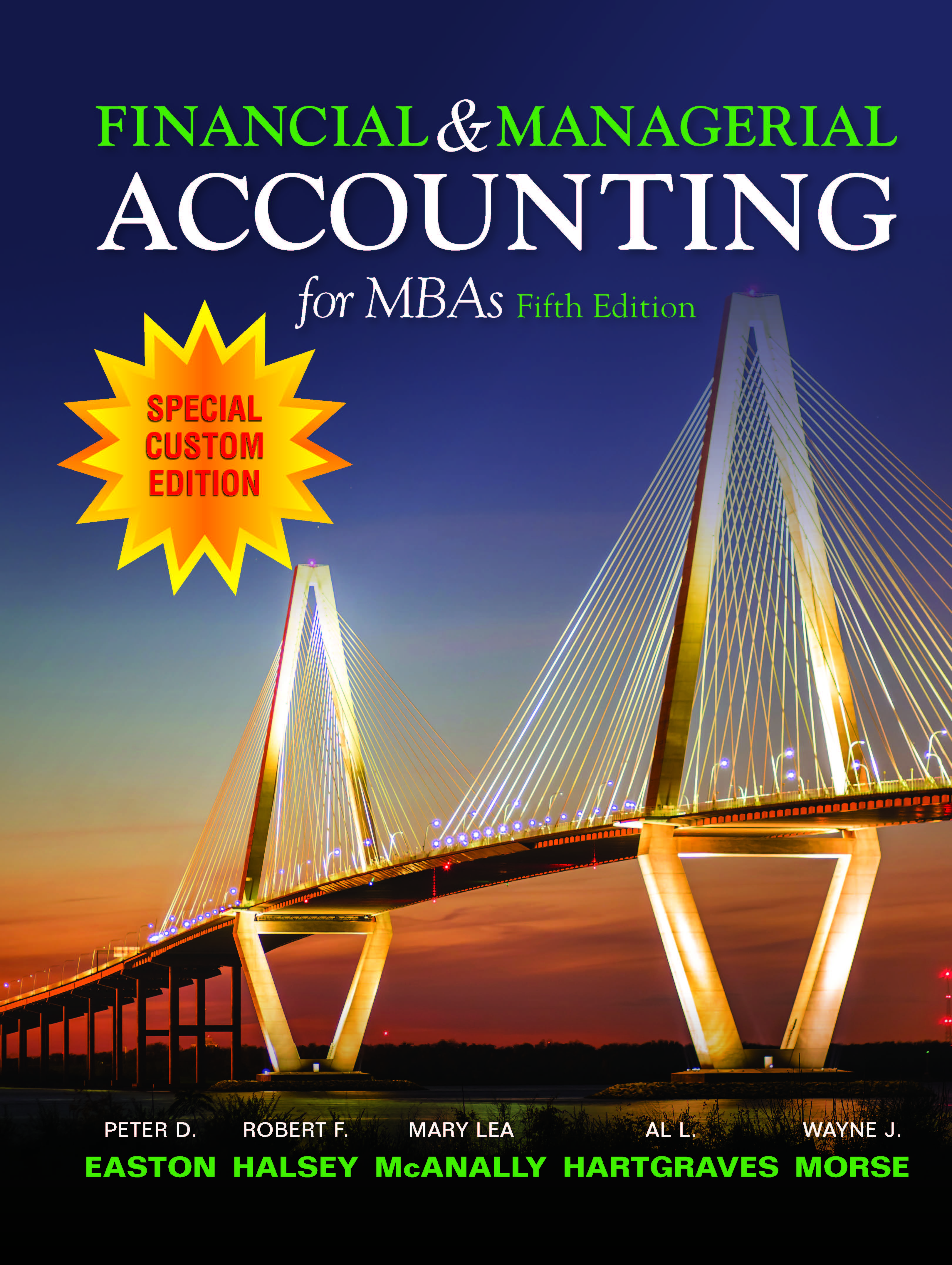 NOT IN USE - Custom Managerial Accounting – ACG5075 (University of Florida)