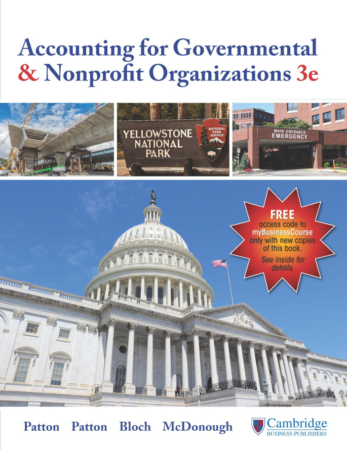 Accounting for Governmental & Nonprofit Organizations, 3e