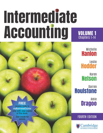 Intermediate Accounting - Volume 1, 4e