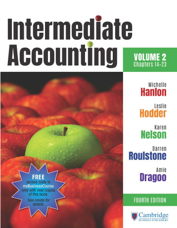 Intermediate Accounting - Volume 2, 4e
