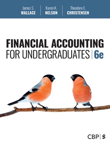 Financial Accounting for Undergraduates, 6e